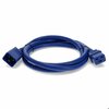 Add-On Addon 5Ft C19 To C20 12Awg 100-250V Blue Power Extension Cable ADD-C192C2012AWG5FTBE